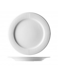 SQUARE WH. FLAT PLATE 27