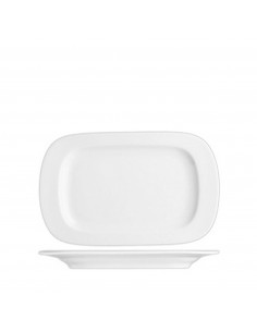 PRAGA WH. RECT. PLATTER...