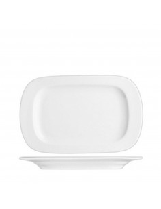 PRAGA WH. RECT. PLATTER...