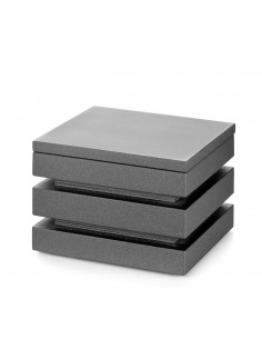 CUBIC CUBO NEGRO 23x23 cm