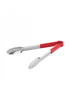 PINZA BUFFET INOX ROJA 24 cm