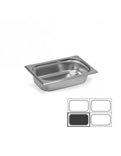 CUBETA GN 1/4 INOX 18% h 2...