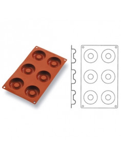 OVIFLEX MOULD SAVARIN 6 PC.