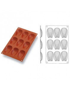 OVIFLEX MOULD MADELEINES 9 PC.