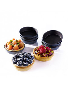 TEF. PLAIN TARTLET MOULD 8 CM