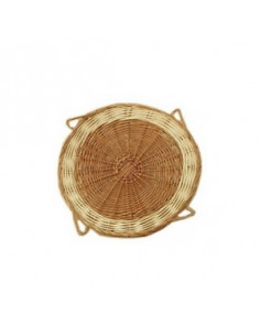 WICKER PAELLA MAT 35 CM