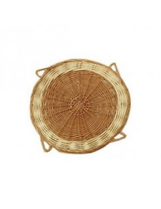 WICKER PAELLA MAT 45 CM