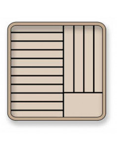 TRAEX CESTA PLATOS ANCHA 28 cm