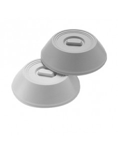 GREY PLASTIC PLATE COVER 26 CM