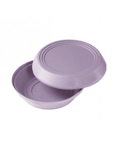 PURPLE PLASTIC DEEP PLATE...