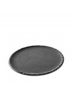 BASALT PLATO REDONDO 28 cm