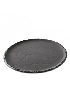 BASALT PLATO REDONDO 32 cm