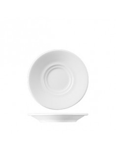 CITY WH. TEA/CON SAUCER 14