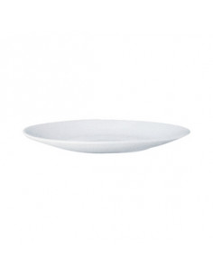 CONTOUR WH. FLAT PLATE 26 CM
