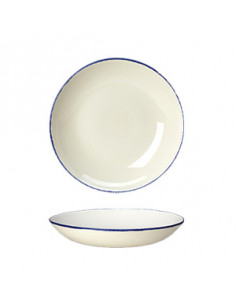 DAPPLE-BLUE PLATO HONDO...