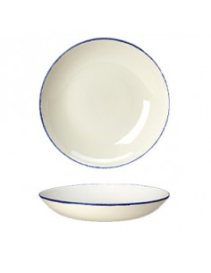 DAPPLE-BLUE PLATO HONDO...