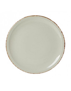 DAPPLE-BROWN PLATO PIZZA...