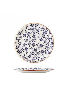FLORA AZUL PLATO LLANO...