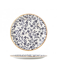 FLORA AZUL PLATO LLANO...