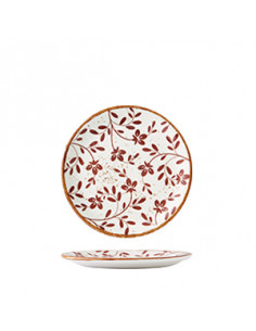 FLORA MARRON PLATO LLANO...