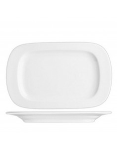 PRAGA WH. RECT. PLATTER...