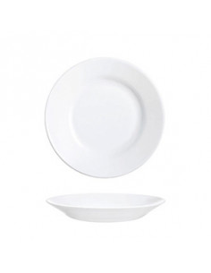 TABLE PLATO HONDO OPAL 23 cm