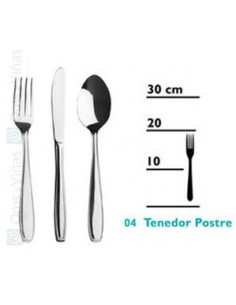LUCIA TENEDOR POSTRE 170 mm