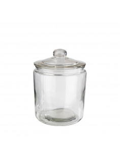 BOTE VIDRIO CON TAPA...