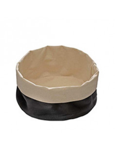 PANERA TELA BEIGE/NEGRO 20 cm