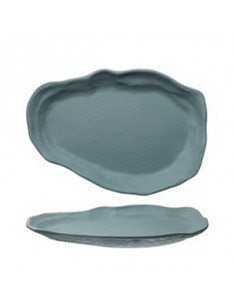 OYSTER AZUL  FUENTE 23X15 cm