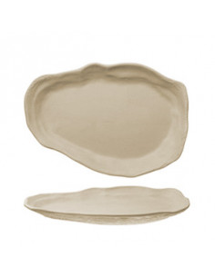 OYSTER CREAM DISH 23X15