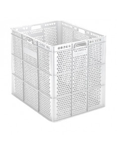 CESTA PAN REJADA BLANCA...