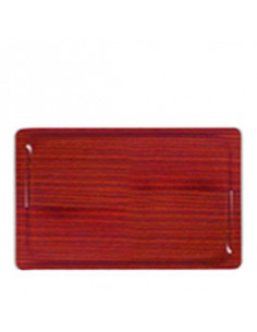 TOPICS MAHOGANY TRAY 62X44