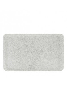 POLY TRAY 53X37 SPECKLED GREY