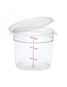 ROUND POLYC. FOOD CONTAINER...