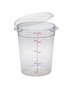 ROUND POLYC. FOOD CONTAINER...