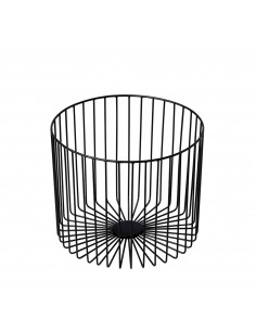 NERO CESTA ACERO NE 28x28...