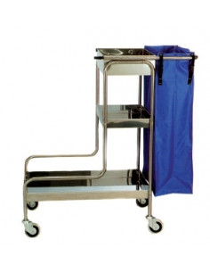 CARRO LIMPIEZA FACIL INOX