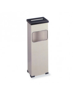 TOLEDO ASHTRAY WASTE BIN WHITE