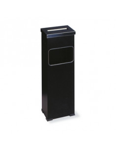 TOLEDO ASHTRAY WASTE BIN BLACK
