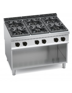 COCINA GAS 6 F MAXIMA 900...