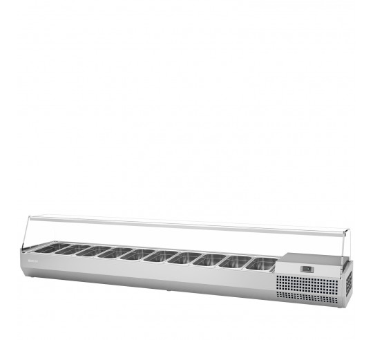 VITRINA REFRI. PIZZA VIP 2300 CRISTAL