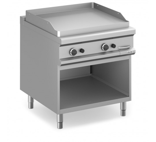 FRY TOP GAS NEO 900 C/MUEBLE 80 CM LISA