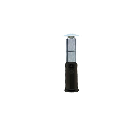 ESTUFA TERRAZA FLAME GAS NEGRA