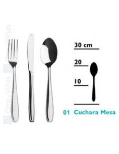 LUCIA CUCHARA MESA 198 mm