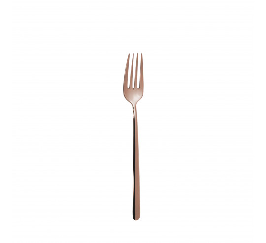 VIOLET SATIN COBRE TENEDOR POSTRE 175 mm