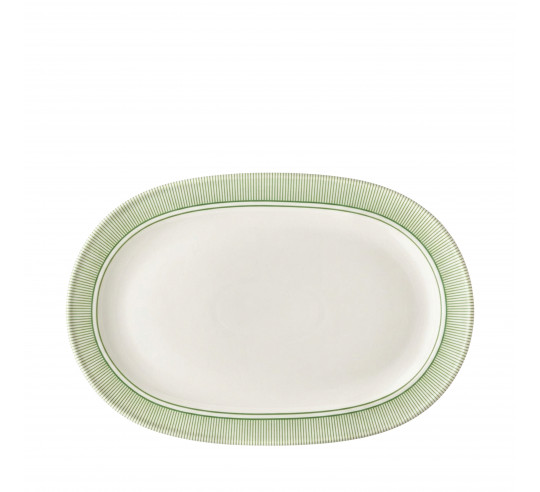 ACCENT VERDE FUENTE OVAL 33x23 cm
