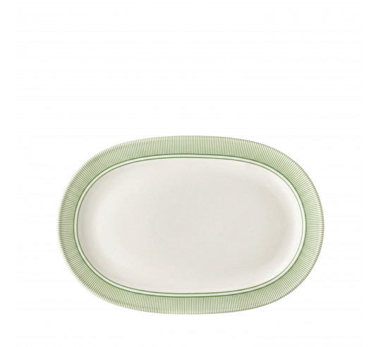 ACCENT VERDE FUENTE OVAL 29x20 cm