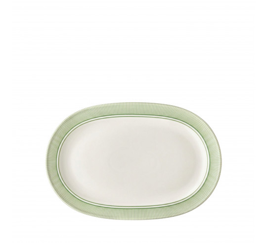 ACCENT VERDE FUENTE OVAL 26x18 cm