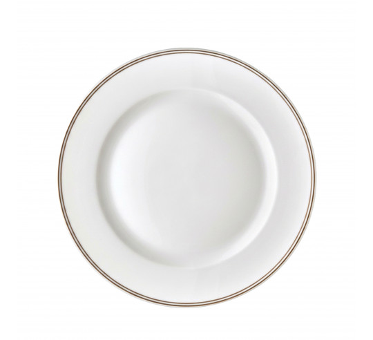 TWO LINES PLATO LLANO 28 cm